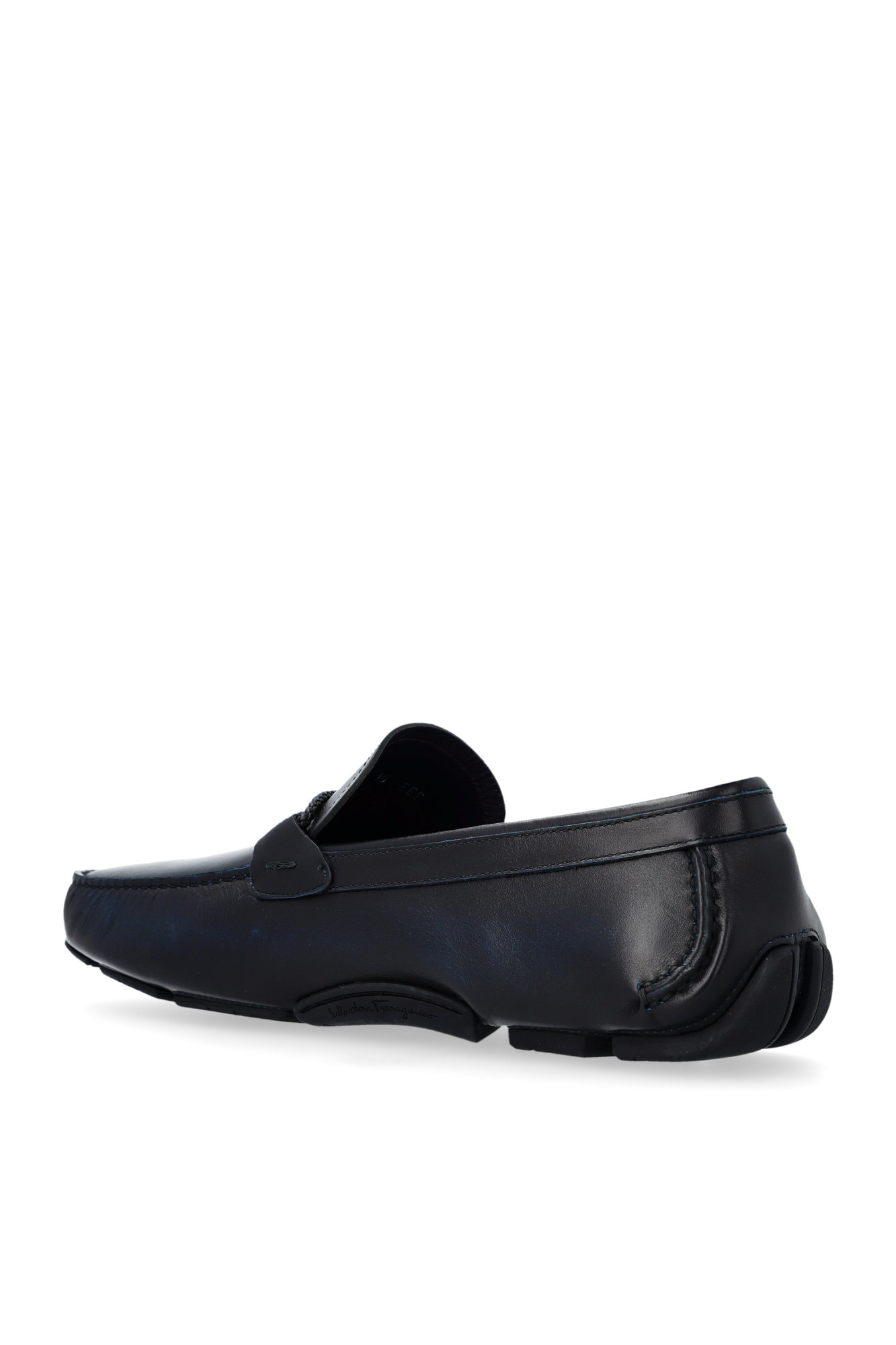 SALVATORE FERRAGAMO ホウティテルスリンクハックハンフス FERRAGAMO Front Buckle Leather Driver Loafers | Saks Fifth
